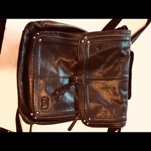 The Sak leather backpack/purse